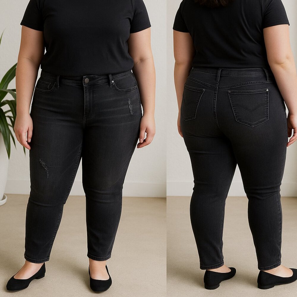 YMI Jeans Women's Black‎ Skinny Jeans